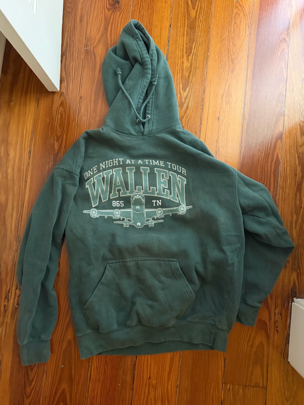 Morgan Wallen One Night at a Time Dark Green Hoodie